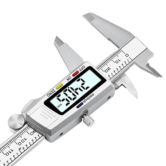 High Precision Digital Display Caliper 0-150 Mm Measuring Tools Metal Stainless Steel Vernier Caliper