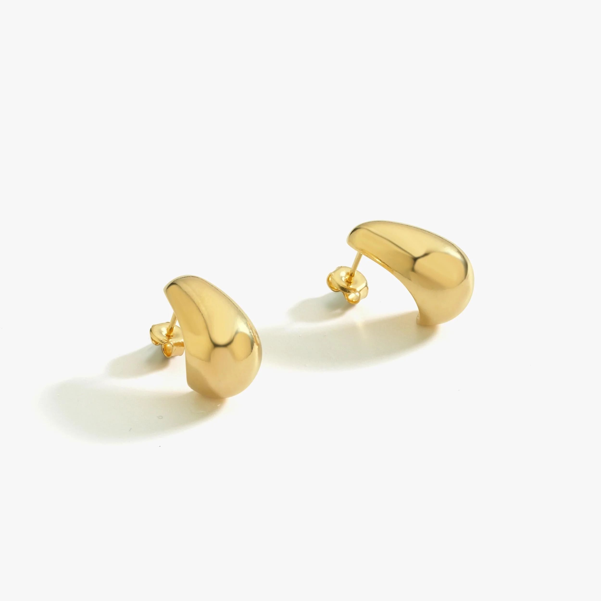 Teardrop Earrings 18K Gold Vermeil