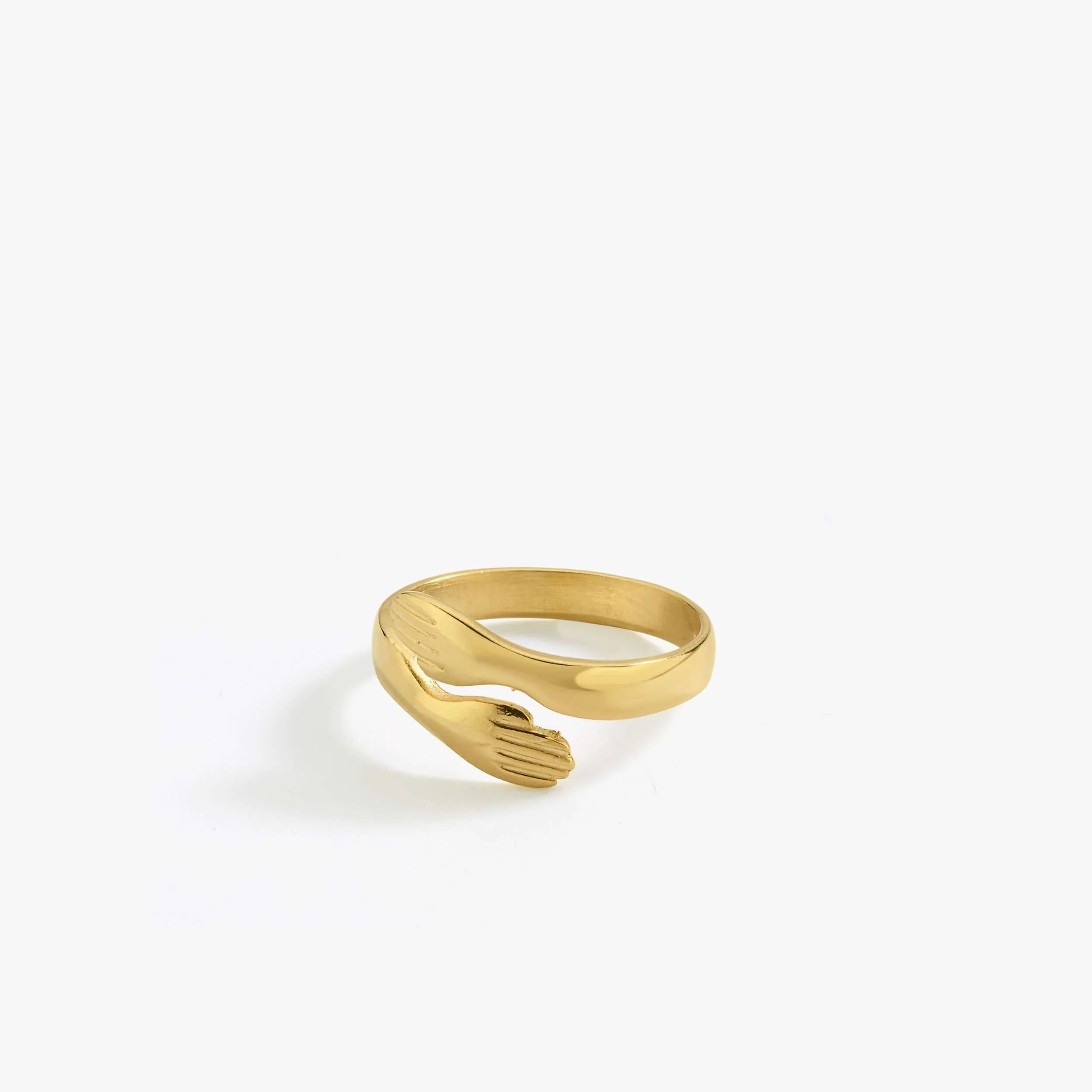 Hug Ring 14K Gold Vermeil