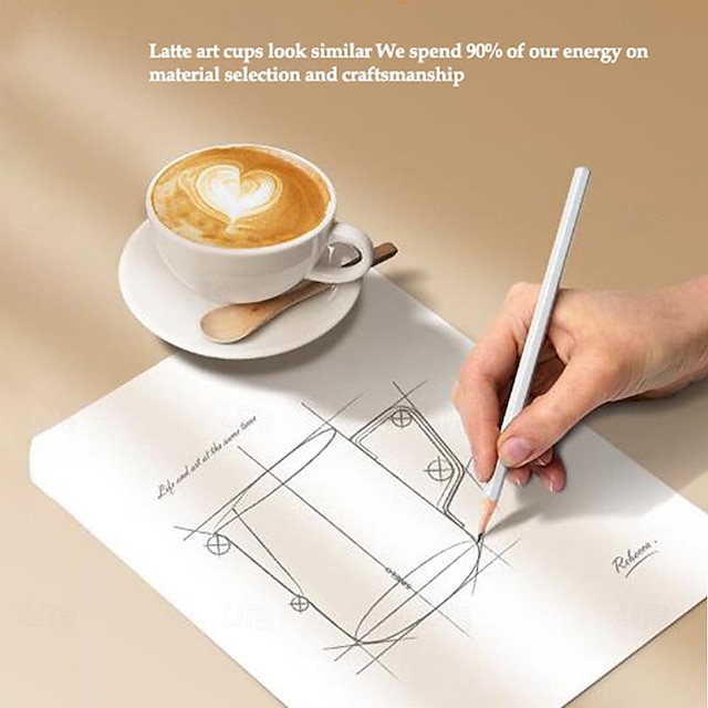 Milk Frothing Jug, 350/600 ml Espresso Steamer Jug, Stainless Steel Coffee Cappuccino Latte Art Barista Steamer Pot Milk Steamer