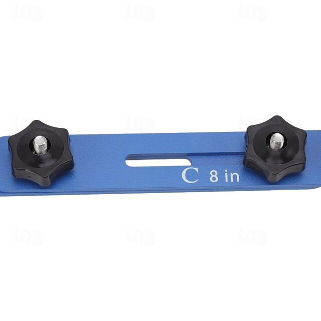 Stair Treads Gauge Template Tool,Stair Jig, Aluminum Alloy Stair Measuring Tool,Adjustable Measurement Tool, Shelf Scribe Layout Tool for Stairs,Risers,Shelf and Cutting Drywall