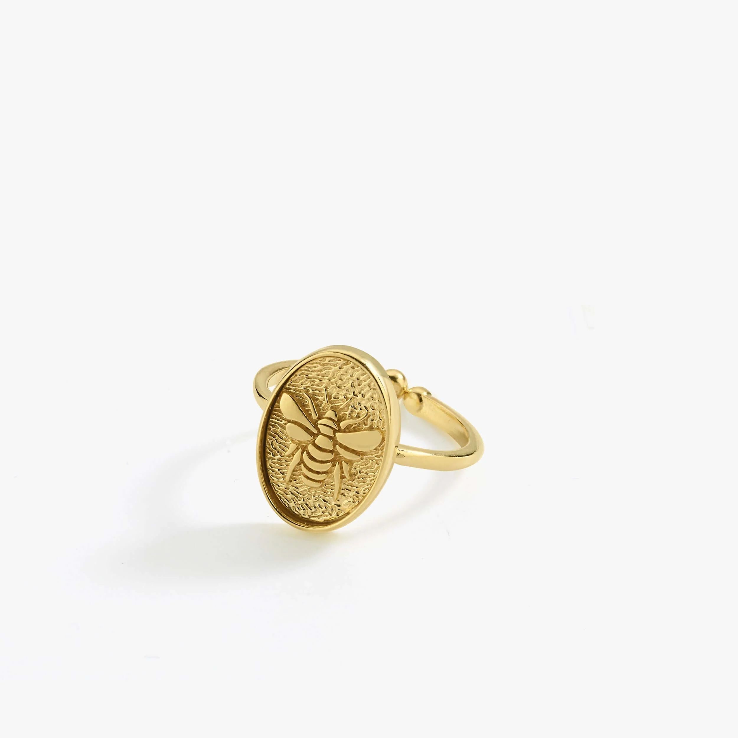 Bee Ring | 14K Gold Vermeil