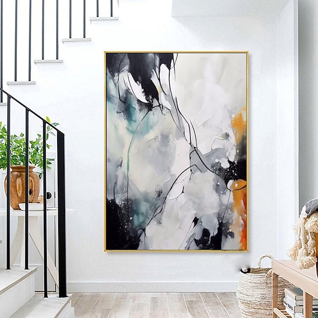 Oil Painting Hand-painted Wall Art Aabstract Knife PaintingLandscape Home Decoration Decorative Roll Canvas Frameless Unstretched