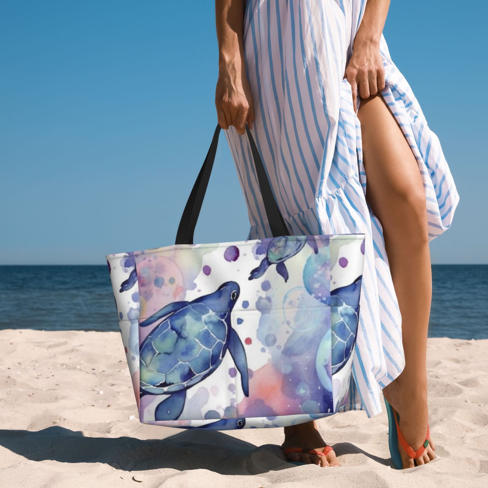 Large capacity beach travel bag