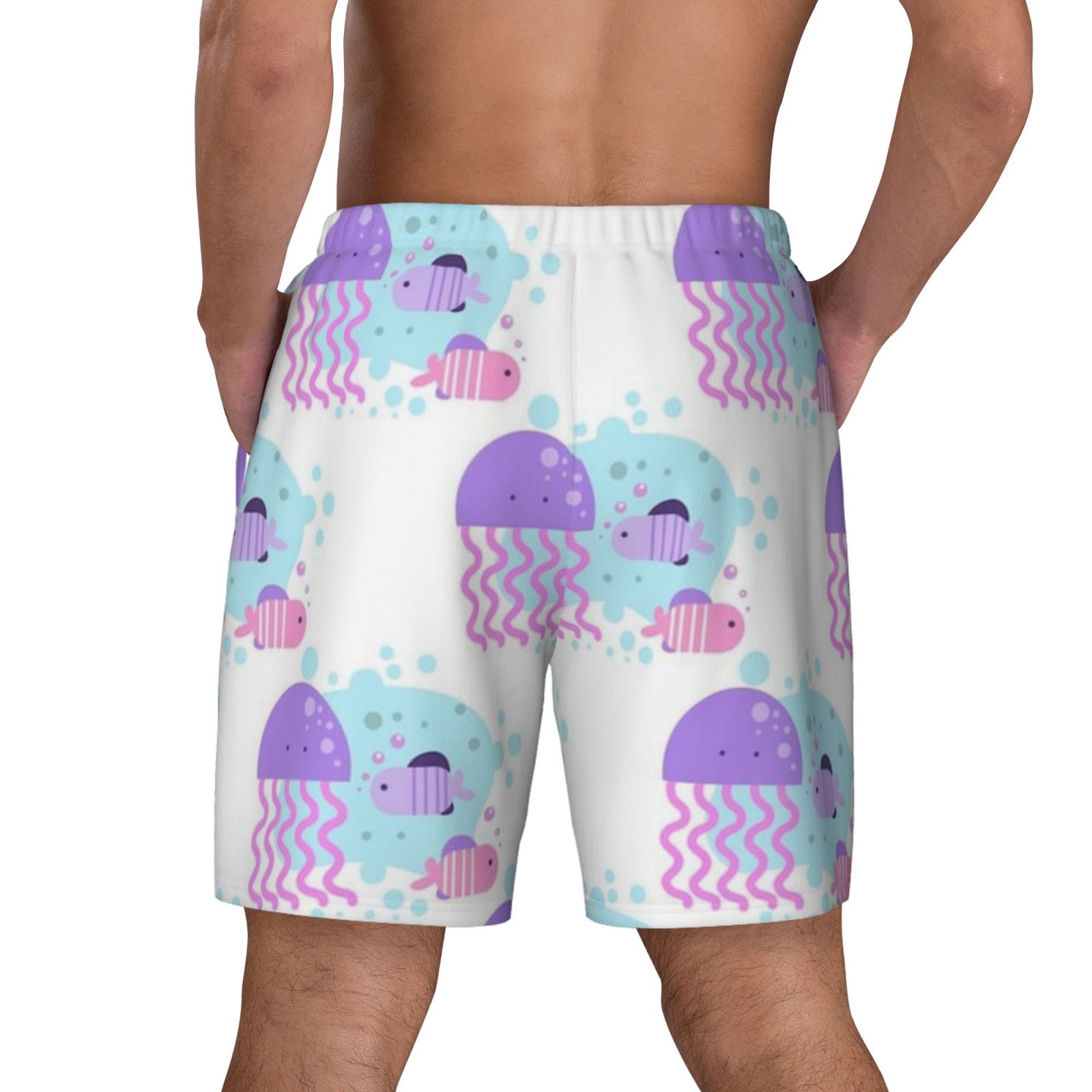 Men's Double Layer Swim Trunks