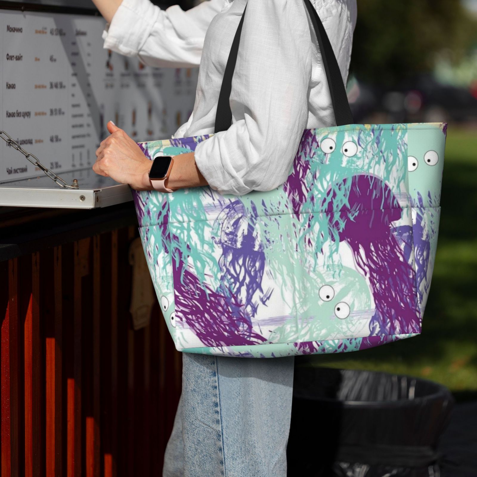 Large capacity beach travel bag