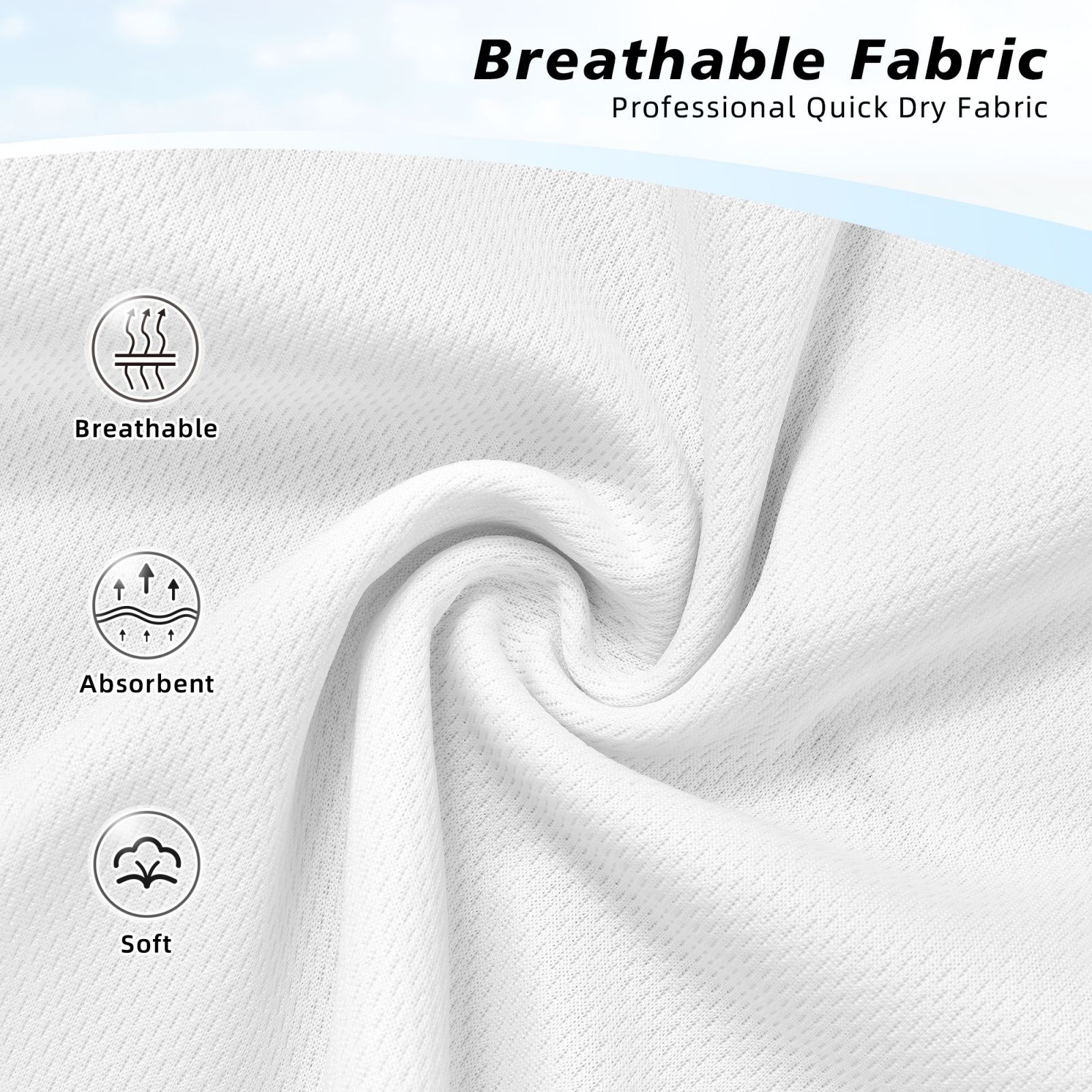 Men's Double Layer Swim Trunks