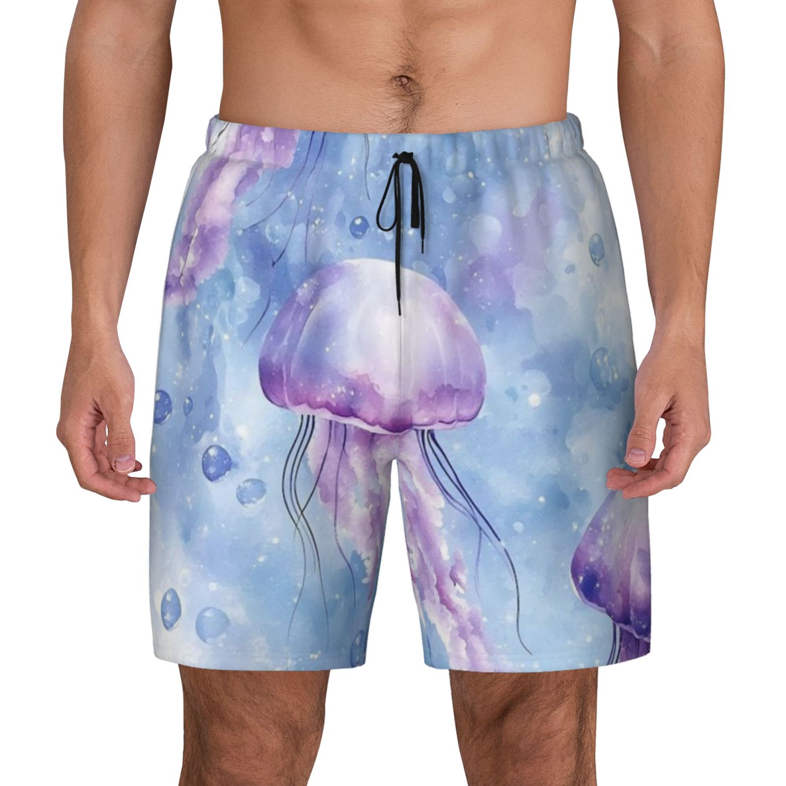 Men's Double Layer Swim Trunks