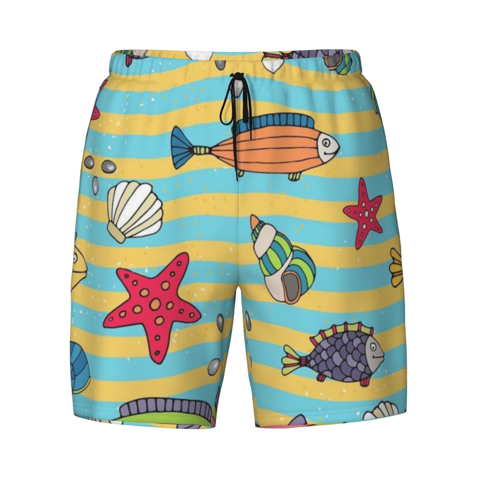 Men's Double Layer Swim Trunks