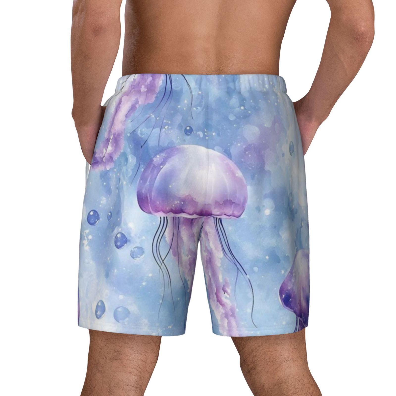 Men's Double Layer Swim Trunks