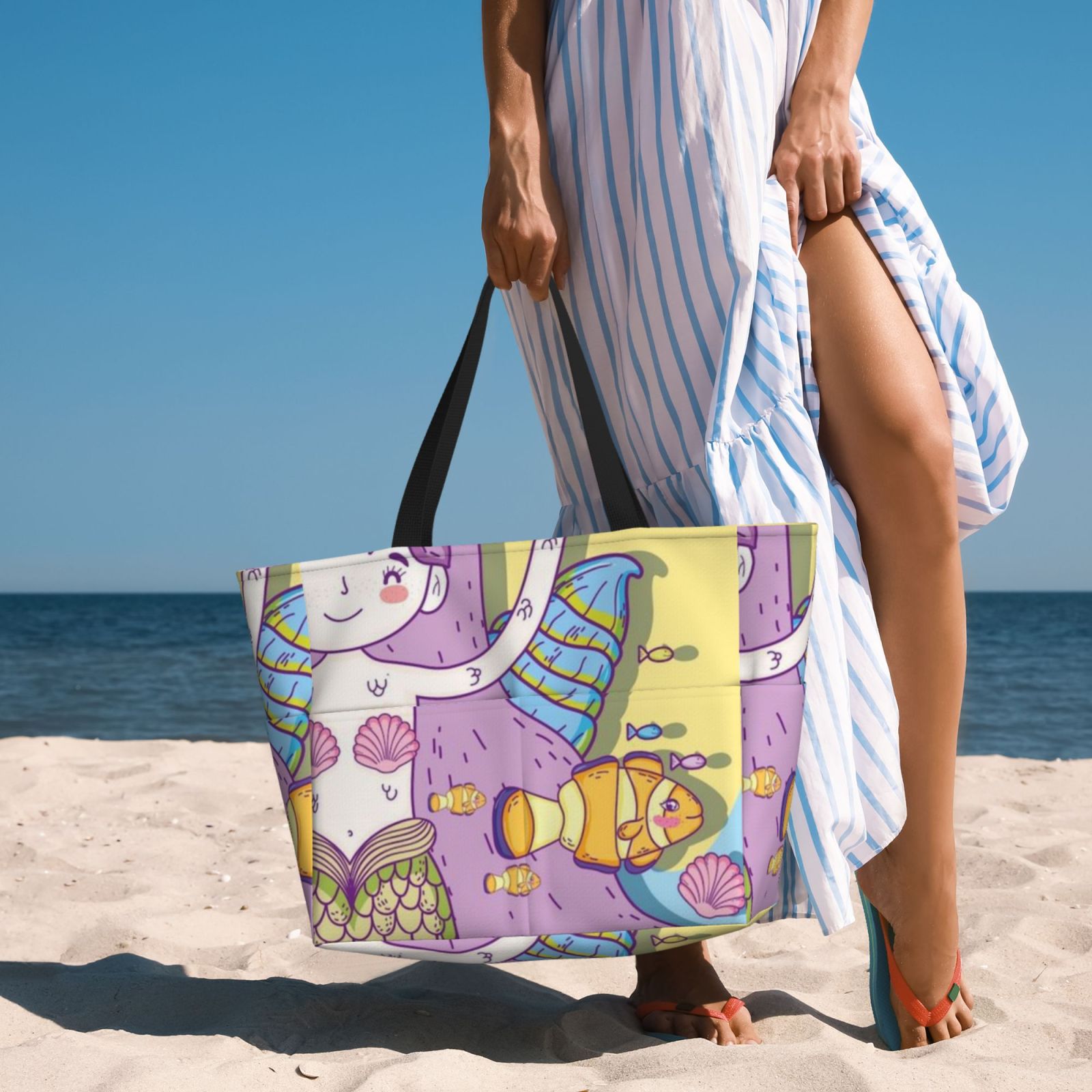 Large capacity beach travel bag