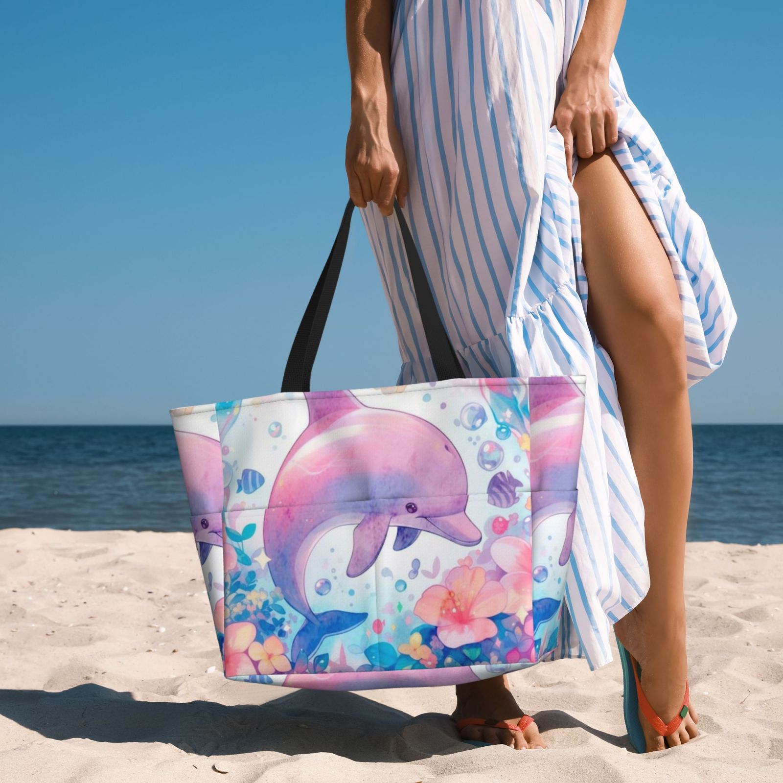 Large capacity beach travel bag