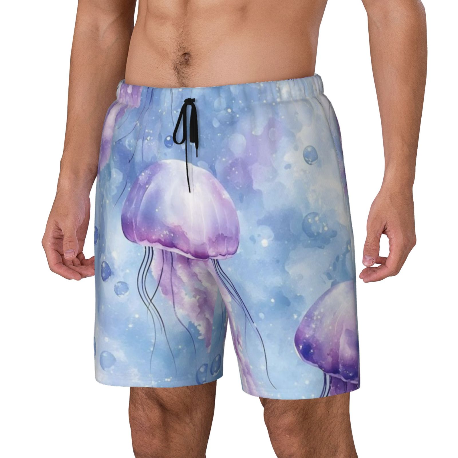 Men's Double Layer Swim Trunks