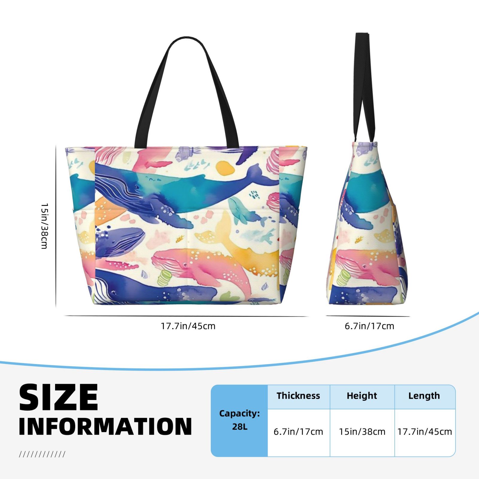 Large capacity beach travel bag